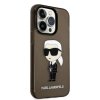 Karl Lagerfeld KLHCP14XHNIKTCK iPhone 14 Pro Max 6,7 czarny/black hardcase Ikonik Karl Lagerfeld
